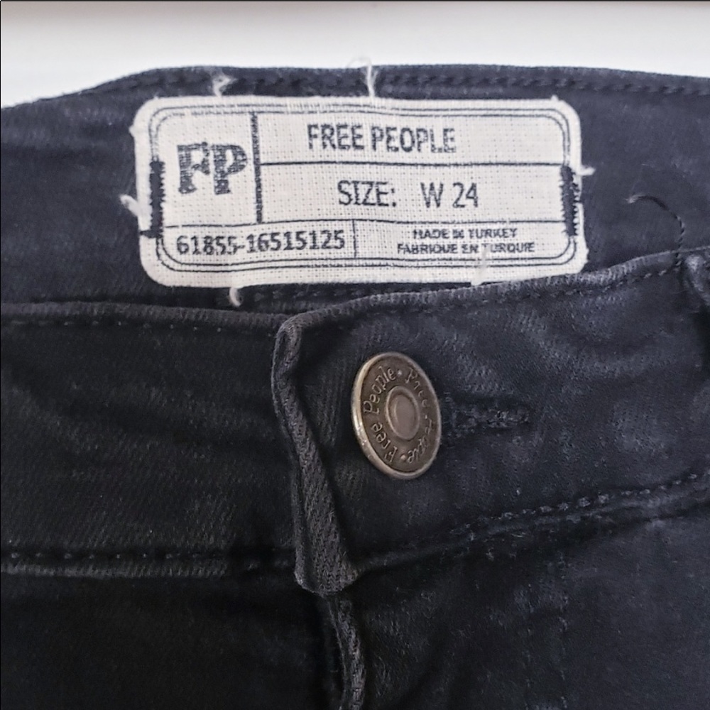Free People frayed jeans